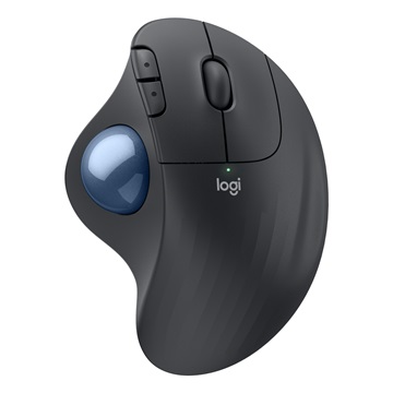 Logitech ERGO M575S - Graphite + Blue Ball