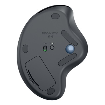 Logitech ERGO M575S - Graphite + Blue Ball