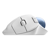 Logitech ERGO M575S - Off-White + Blue Ball