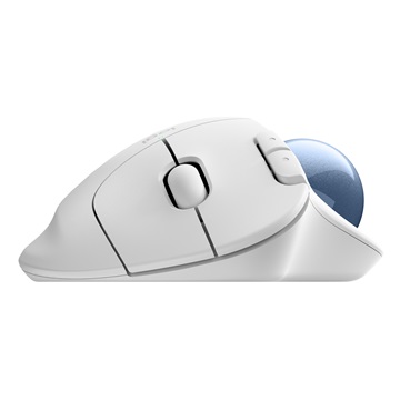 Logitech ERGO M575S - Off-White + Blue Ball