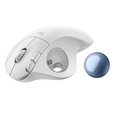 Logitech ERGO M575S - Off-White + Blue Ball