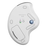 Logitech ERGO M575S - Off-White + Blue Ball
