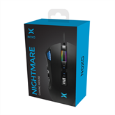 NOXO Nightmare Gaming egér 5000dpi, RGB - Dobozsérült termék