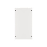 Lanberg 19" fali rack szekrény 22U/600X600 üvegajtó, lapraszerelt, szürke V2