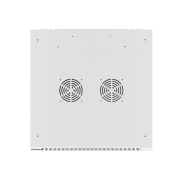 Lanberg 19" fali rack szekrény 22U/600X600 üvegajtó, lapraszerelt, szürke V2