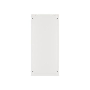 Lanberg 19" fali rack szekrény 27U/600X600 üvegajtó, lapraszerelt, szürke V2