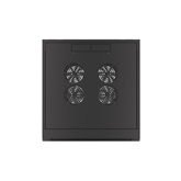 Lanberg 19" fali rack szekrény 4U 600 lapraszerelt, fekete