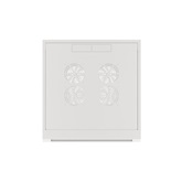 Lanberg 19" fali rack szekrény 4U 600 lapraszerelt, szürke