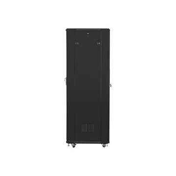 Lanberg 19" szabadon álló rack szekrény 42U/600X800 lapraszerelt, fekete