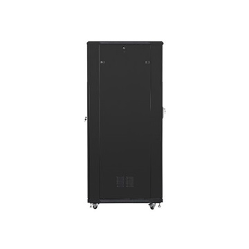 Lanberg 19" szabadon álló rack szekrény 42U/800X1000 lapraszerelt, fekete