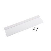 Lanberg 19" fésűs kábel átvezető, szürke