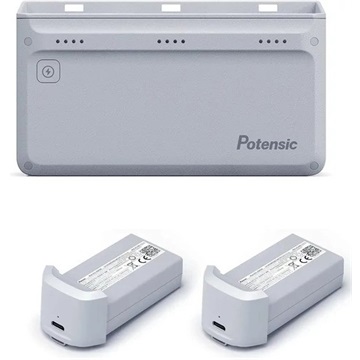 Potensic ATOM Charging Hub with Two Batteries