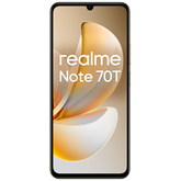 REALME Note 70T - 128GB+4GB - Arany - RMX5313 EU