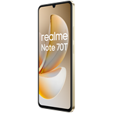 REALME Note 70T - 128GB+4GB - Arany - RMX5313 EU