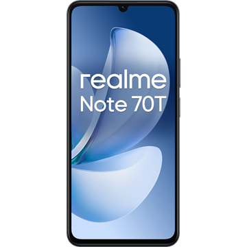 REALME Note 70T - 256GB+4GB - Fekete - RMX5313 EU