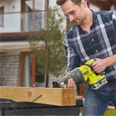 Ryobi 18 V szablyafűrész, akkumulátor és töltő nélkül