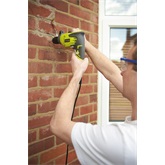 Ryobi 500W ütvefúró, 360° fokban elfordítható fogantyú, mélységmérő - RPD500-G