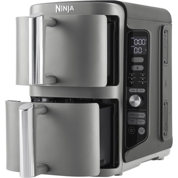 Ninja 9,5L Emeletes Dual Zone forrólevegős sütő - SL400EU