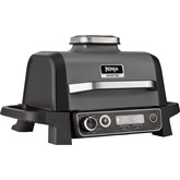 Ninja Woodfire Elektromos Grill és Füstölő - OG701EU - Szürke/Fekete