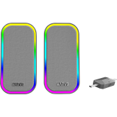 MARVO Havoc 20 vezetékes hangszóró - fehér - RGB viágítás