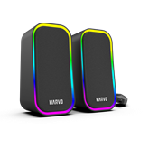 MARVO Havoc 20 vezetékes hangszóró - fekete - RGB viágítás