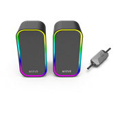 MARVO Havoc 20 vezetékes hangszóró - fekete - RGB viágítás