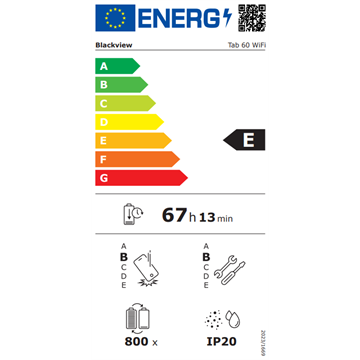 Blackview Tab 60 Wi-Fi 4/128GB - szürke