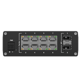 Teltonika 10 portos Ipari gigabit switch, PoE támogatás