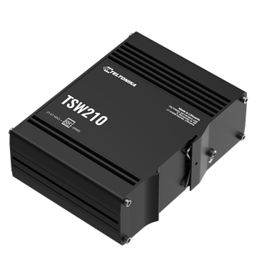 Teltonika 10 portos, megbízható Gigabit switch, ipari kivitel