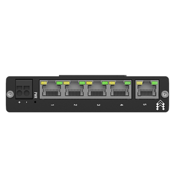 Teltonika 5 portos Ethernet switch, költséghatékony, DIN sín, ipari