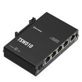 Teltonika 5 portos Ethernet switch, költséghatékony, DIN sín, ipari