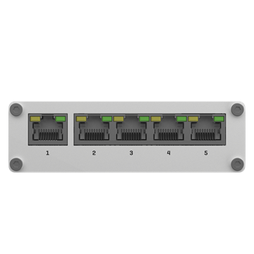 Teltonika 5 portos nem menedzselhető költséghatékony Gigabit switch