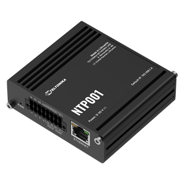 Teltonika GNSS alapú NTP szerver, RS232/RS485, Stratum-1