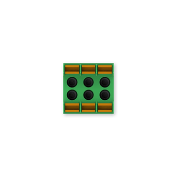 Teltonika I/0 2x3 pines csatlakozó