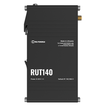 Teltonika Ipari ETH router, Wi-Fi, Modbus, DIN sínre szerelhető