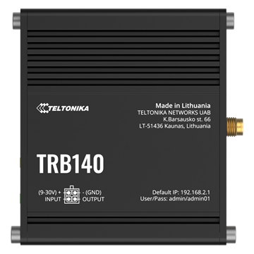 Teltonika LTE Cat4 gateway, 1x GbE, kompakt, energiatakarékos