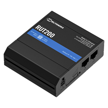 Teltonika LTE Cat4 router, Wi-Fi, 2xRJ45 port, távoli menedzsment