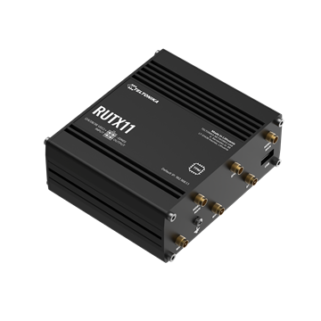 Teltonika LTE Cat6 router, Dual SIM, 4xLAN, Wi-Fi, Bluetooth, ipari