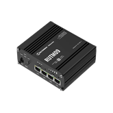 Teltonika LTE Cat6 router, GNSS, Dual SIM, 4xGbE RJ45, ipari felhasználás