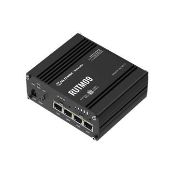 Teltonika LTE Cat6 router, GNSS, Dual SIM, 4xGbE RJ45, ipari felhasználás