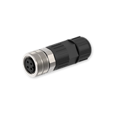 Teltonika M12 A típusú 4-PIN-es anya csatlakozó