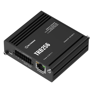 Teltonika NB-IoT ipari gateway, RS232/RS485, Ethernet, GNSS, Dual SIM