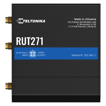 Teltonika RedCap 5G router, SA architektúra, IoT/M2M, Wi-Fi