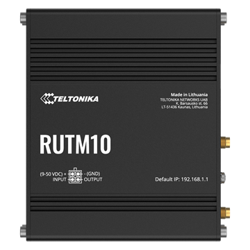 Teltonika Wi-Fi 5 router, 4xGbE RJ45, VPN támogatás, ipari alkalmazásokhoz