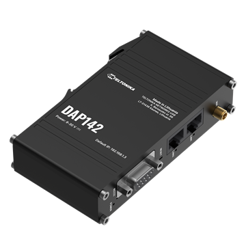 Teltonika Wi-Fi AP RS232 interfésszel, DIN sínre szerelhető