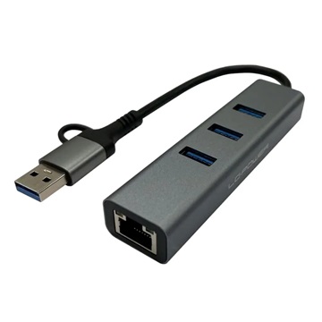 LC Power LC-HUB-C-MULTI-9 - USB elosztó