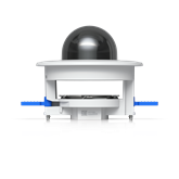 Ubiquiti G5 Dome Ultra süllyesztett konzol, fehér