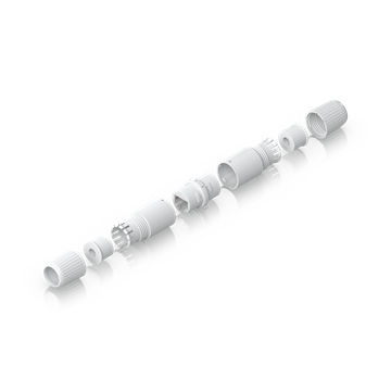 Ubiquiti RJ45 Inline Coupler Cat6A, kültéri