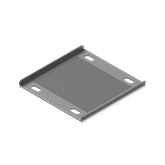 Ubiquiti Szerszám nélküli Mini Rack polc U-Rack-6U-TL-hez