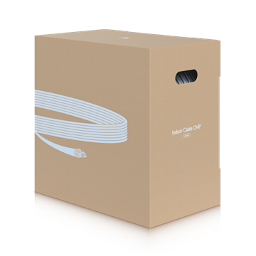 Ubiquiti UniFi fali kábel, Cat6A UTP,  CMP, 305m dob 
